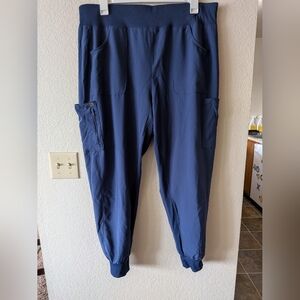 Landau Navy Scrub Pants